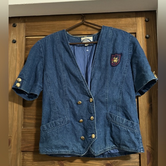 Vintage conviction de jacdale  jeans jacket. Made in Hong Kong - Picture 1 of 9